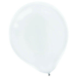 White 30cm Pearl Latex Balloon Pack of 15