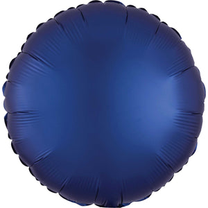 45cm Standard HX Satin Luxe Navy Circle S18