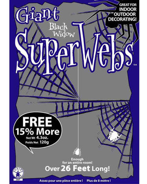 Black Spider Webbing
