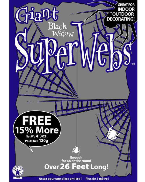 Black Spider Webbing