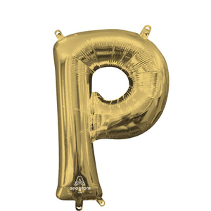 CI: Letter P White Gold L16