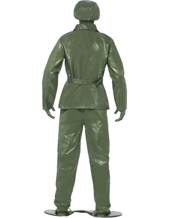 Green Toy Soldier Mens Costume
