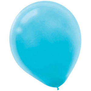 Caribbean Blue 30cm Latex Balloon Pack of 75
