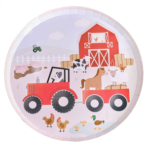 Farm Friends Paper Plates NPC