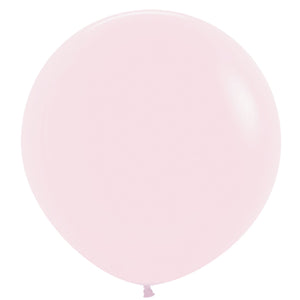 Sempertex 90cm Pastel Matte Pink Latex Balloons 609, 2PK Pack of 2