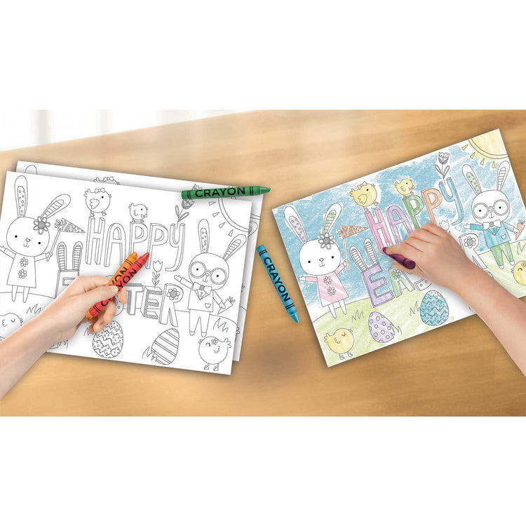 Easter Colouring Placemats Pack of 24