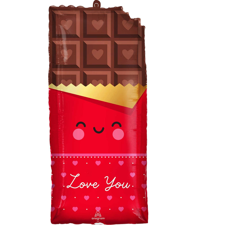 SuperShape XL Chocolate Bar Love You P30