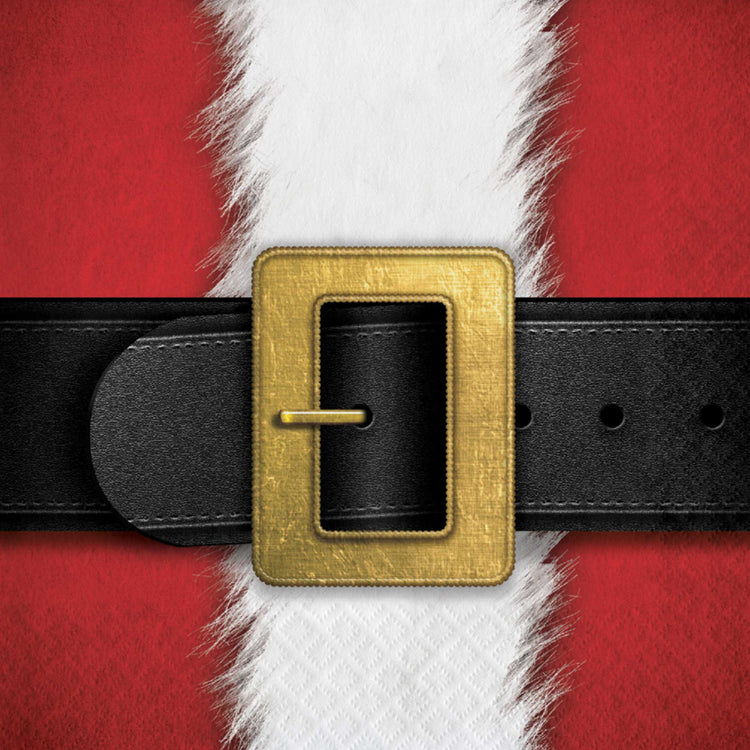 Santas Suit Lunch Napkins Pack of 16