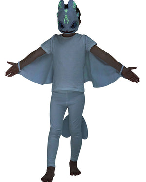 How to Train Your Dragon 3 Glow in the Dark Lightfury Wings Tail and Mask Set