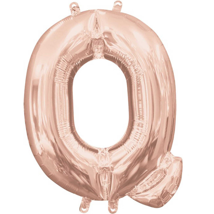 CI: Letter Q Rose Gold L16