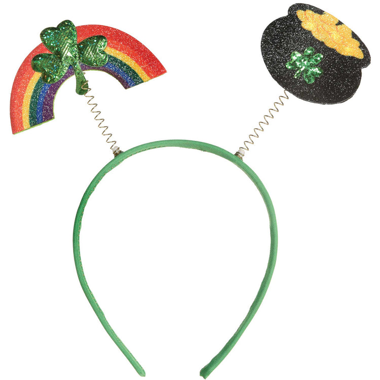 St Patrick's Day Rainbow & Pot of Gold Headbopper