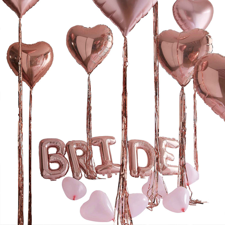 Blush Hen Balloon Pack Bride Bedroom Decor Pack Pack of 30