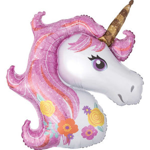 Magical Unicorn Supershape Foil Balloon