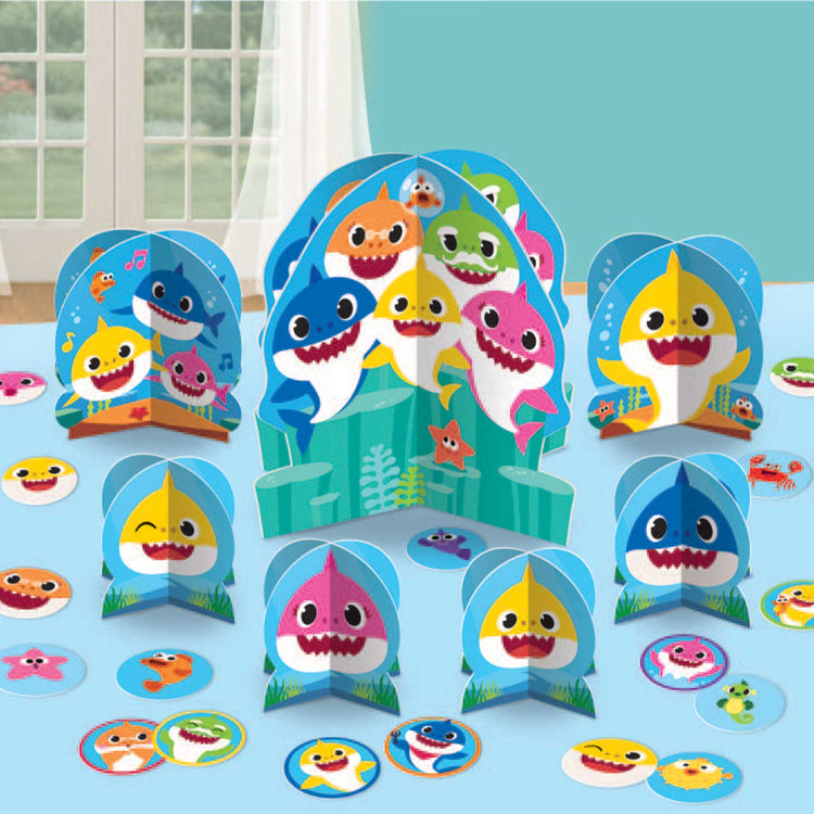 Baby Shark Table Decorating Kit