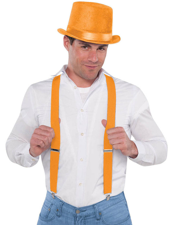 Orange Suspenders