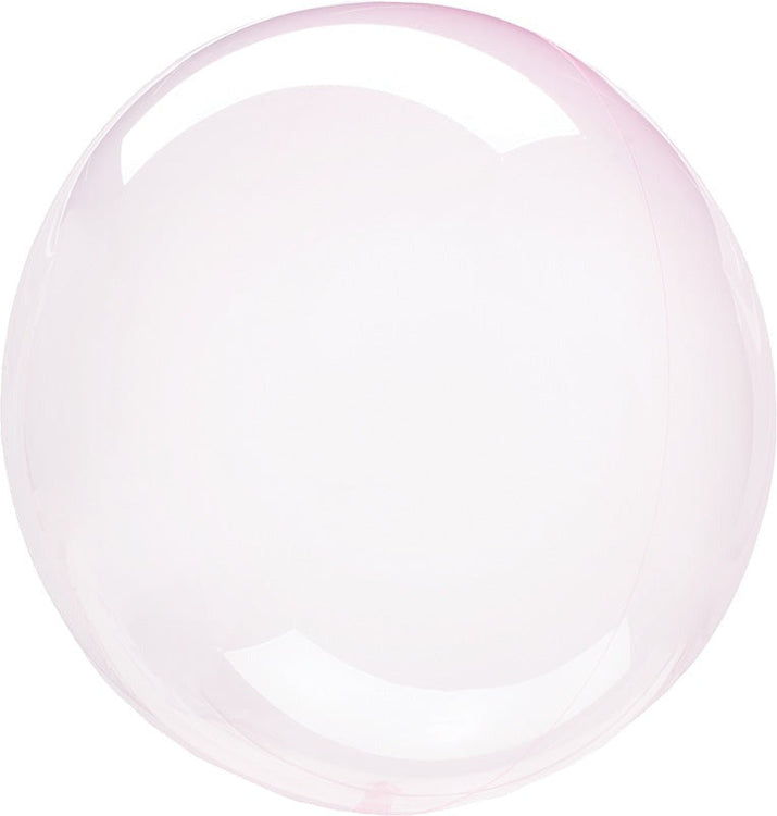 Crystal Clearz Petite Light Pink Round Balloon S15