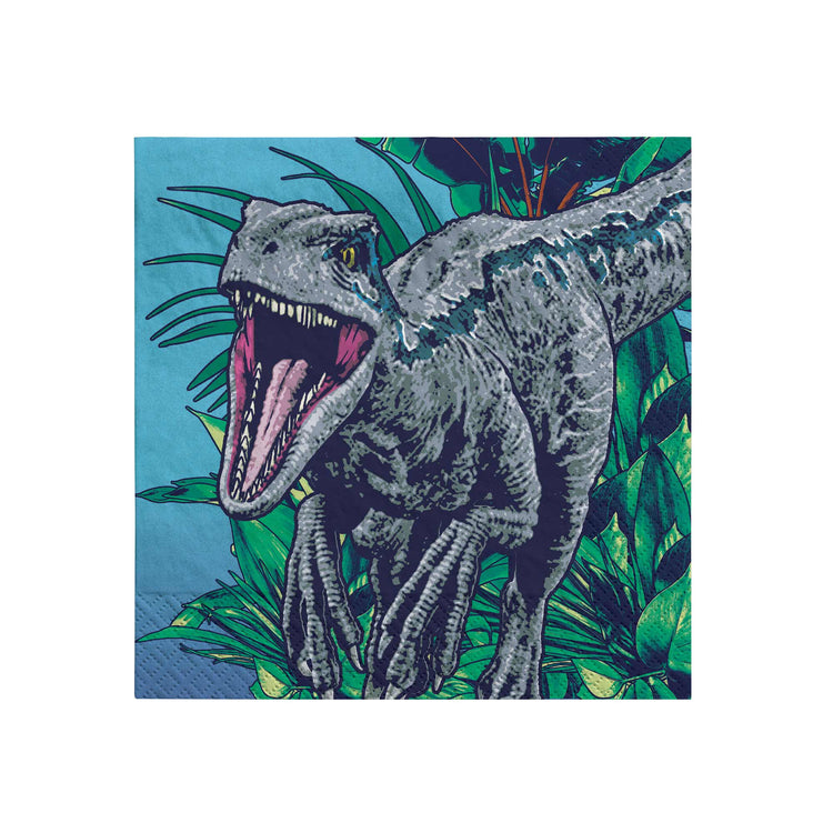 Jurassic Into The Wild Beverage Napkins Pack of 16