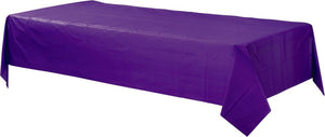 New Purple Plastic Tablecover