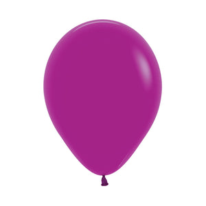 Sempertex 12cm Fashion Purple Orchid Latex Balloons Pack of 50