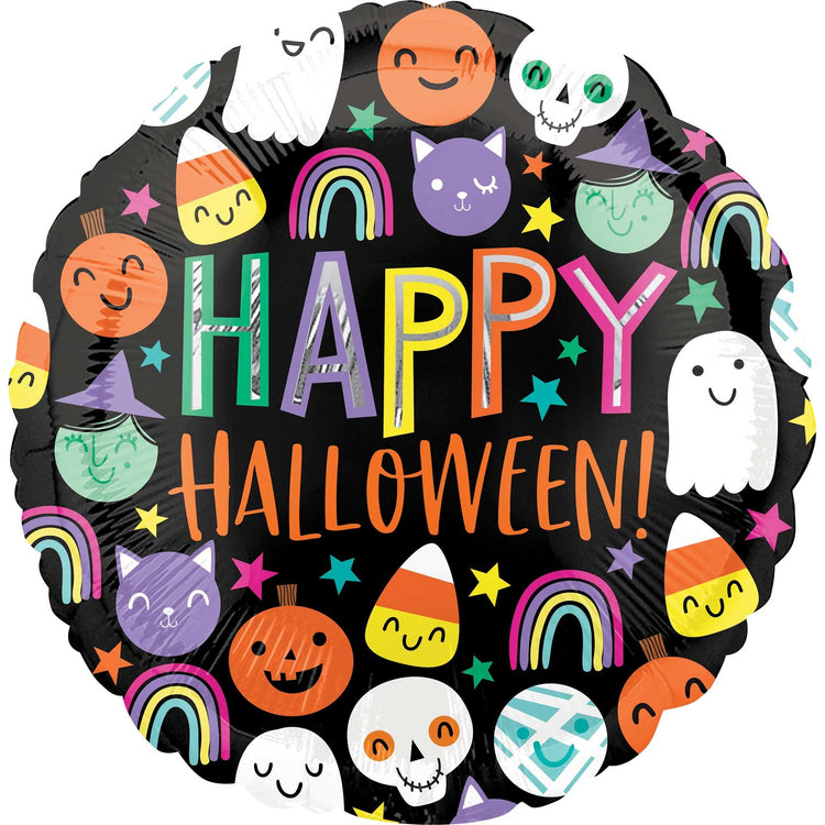 45cm Standard HX Happy Halloween Happy Faces S40