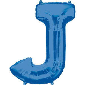 SuperShape Letter J Blue L34