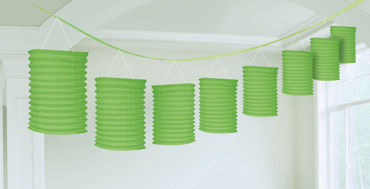 Kiwi Paper Lantern Garland