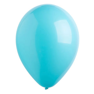 Fashion Caribbean Blue 30cm Latex Balloons Bulk Pack of 200