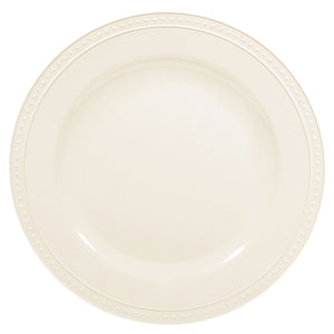 Premium Salad Plate White with Beaded Rim