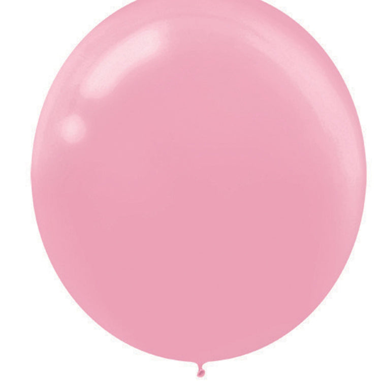 New Pink 60cm latex Balloons Pack of 4