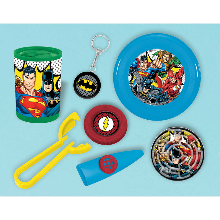 Justice League Heroes Unite Mega Mix Favors Value Pack Pack of 48