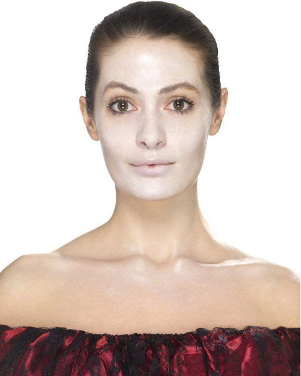 Day Of The Dead Face Tattoo Transfers Kit Black And Red