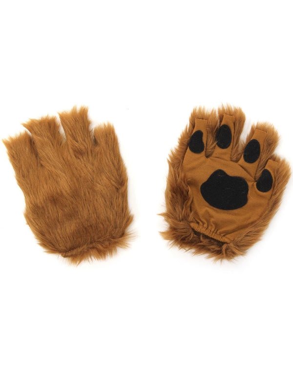 Fingerless Brown Paws