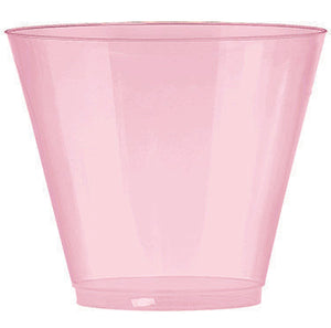 Big Party Pack 266ml Plastic Tumblers New Pink Pack of 72