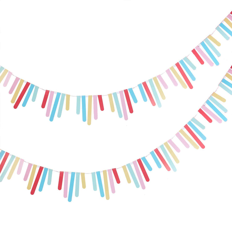 Mix It Up Bunting Card Sticks Mixed Colours Pack of 3