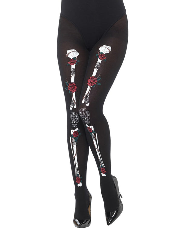 Day of the Dead Womens Tights