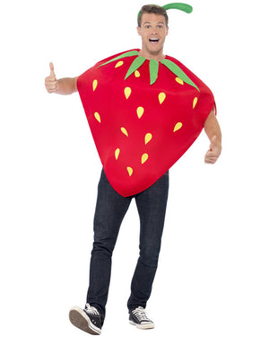 Strawberry Red Adult Costume