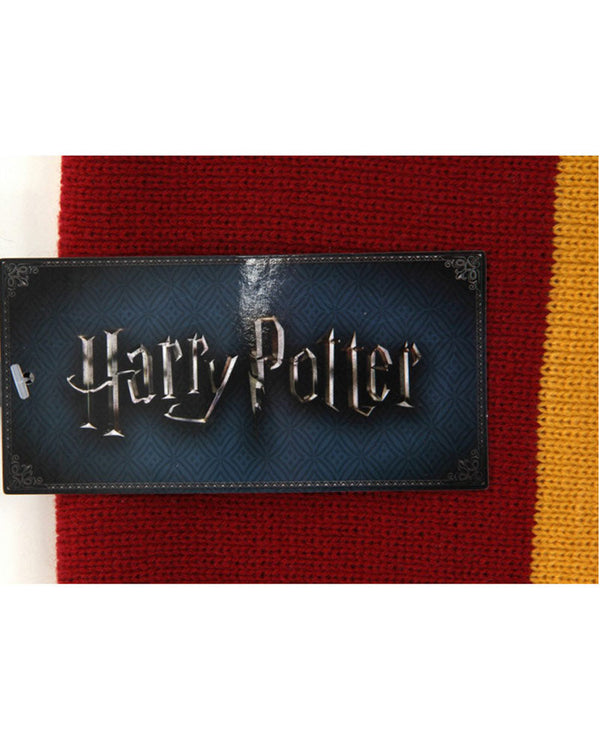 Harry Potter Gryffindor Patch Striped Scarf