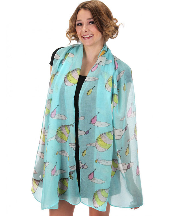 Dr Seuss Oh the Places You'll Go! Lightweight Scarf