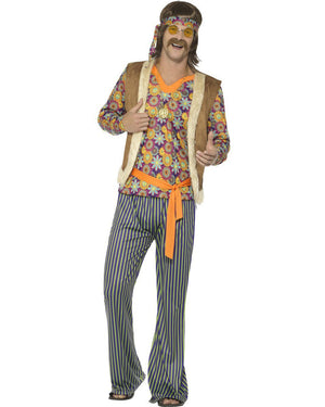 60s Hippie Singer Mens Costume