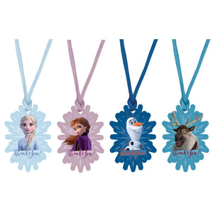 Frozen 2 Thank You Tags Pack of 8