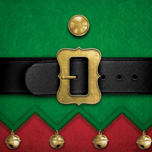 Santas Suit Beverage Napkins Pack of 16