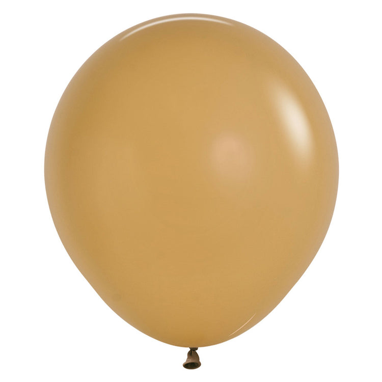 Sempertex 45cm Fashion Latte Latex Balloons 073, 6PK Pack of 6