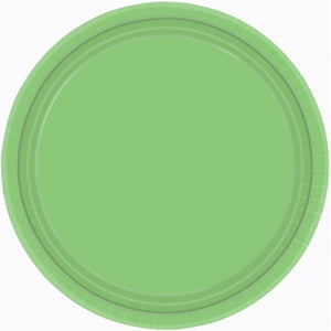 Kiwi Green 23cm Paper Plates Pack of 20