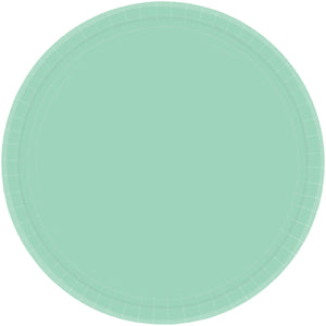 Paper Plates 23cm Round 20CT Cool Mint Pack of 20