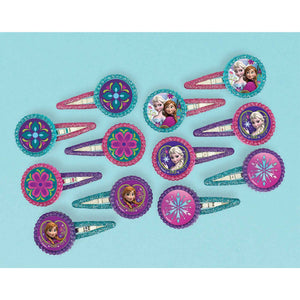 Disney Frozen Hair Clip Favours Pack of 12