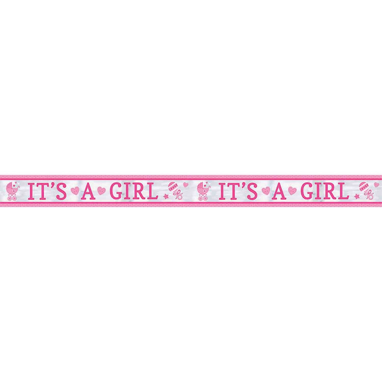 Baby Girl Banner - Foil