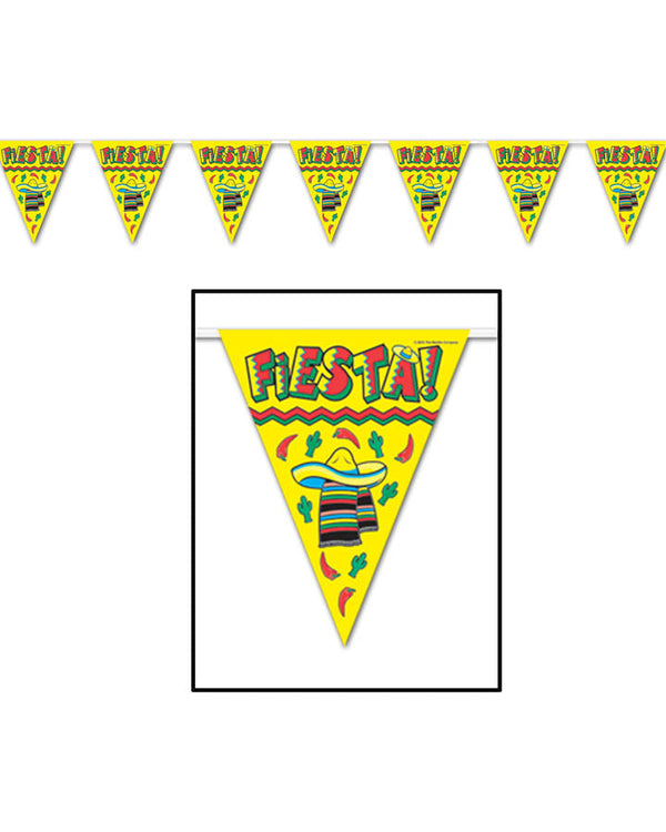 Mexican Fiesta Pennant Banner