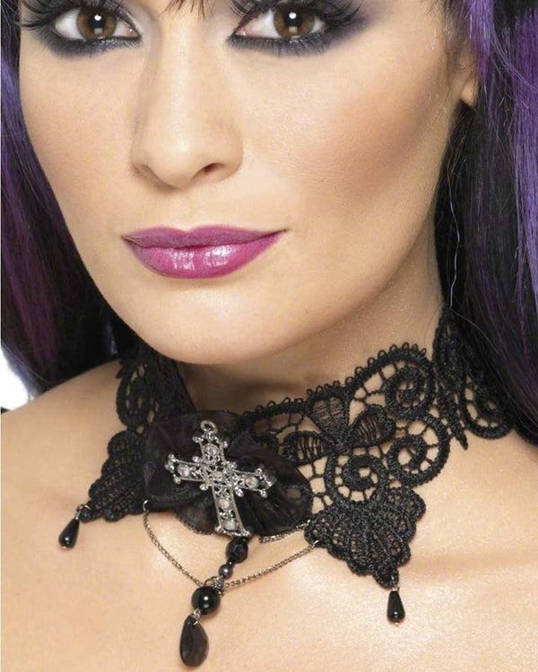 Gothic Lace Choker