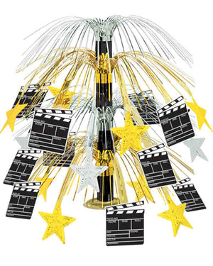 Hollywood Movie Set Clapboard Cascade Centrepiece