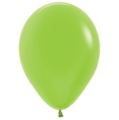 Sempertex 12cm Neon Green Latex Balloons 230 Pack of 50